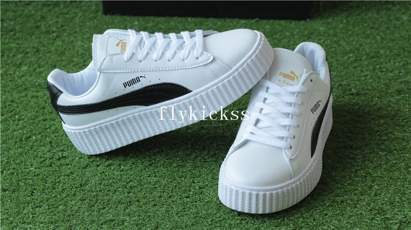 Puma Fenty Rihanna Creeper Low Leather White Black